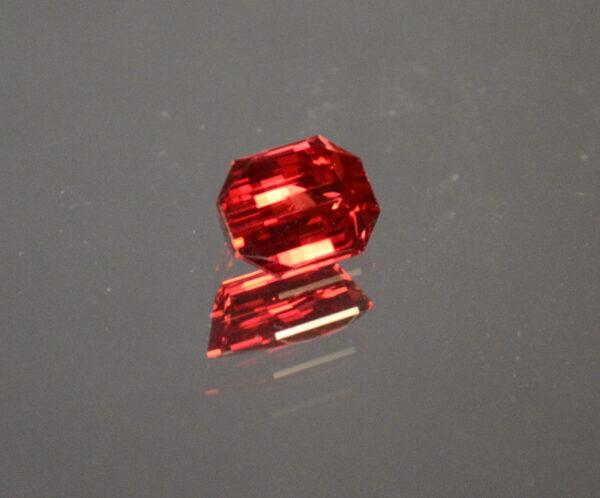 David E's Ruby - 9 X 7mm @2.85cts in a custom Framboise cut - Precision Faceted by Hawk